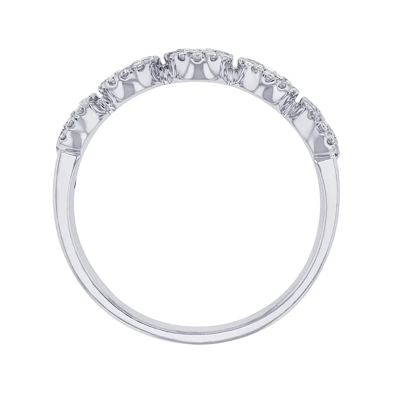 5-Stone Halo Love Story Diamond Ring