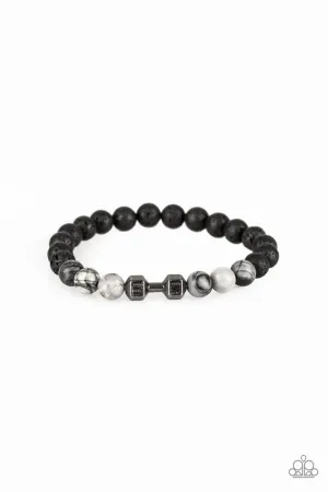 All About the Present Black Paparazzi Bracelet