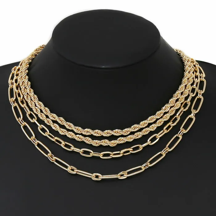 Assorted Chain Necklace Set