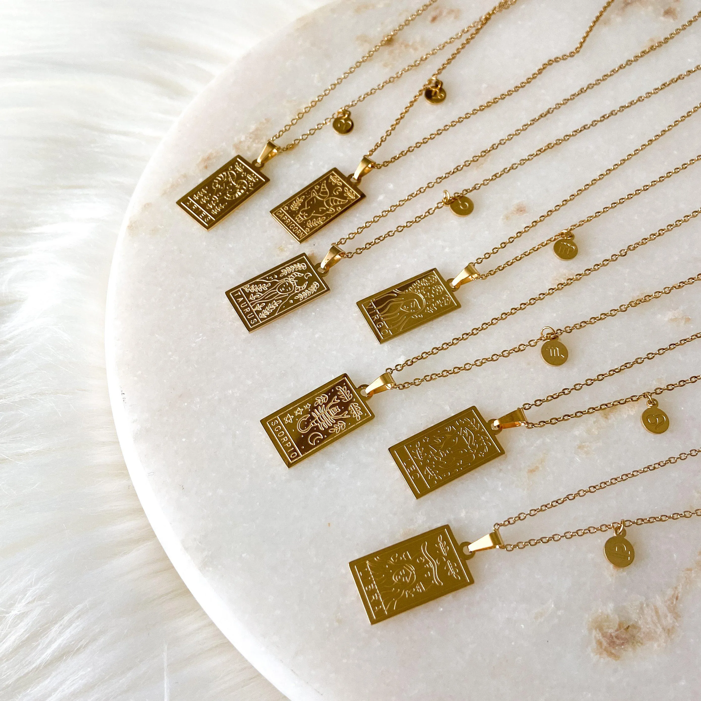 Astro Muse Zodiac Sign Necklace