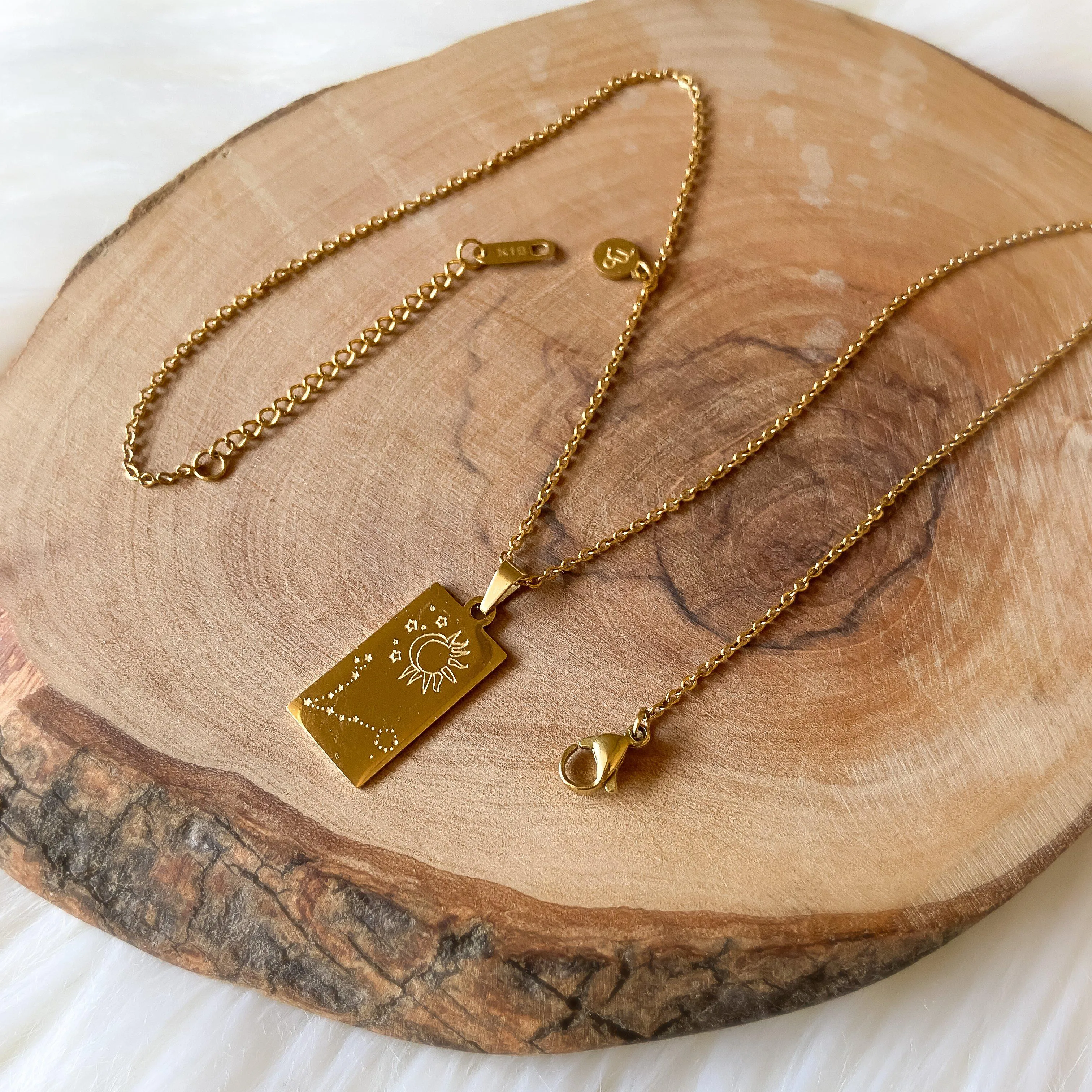 Astro Muse Zodiac Sign Necklace