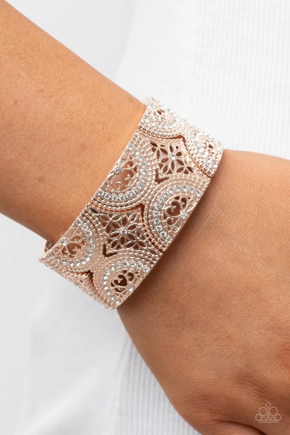 Bracelets Wheeling and Dealing - Rose Gold B2208