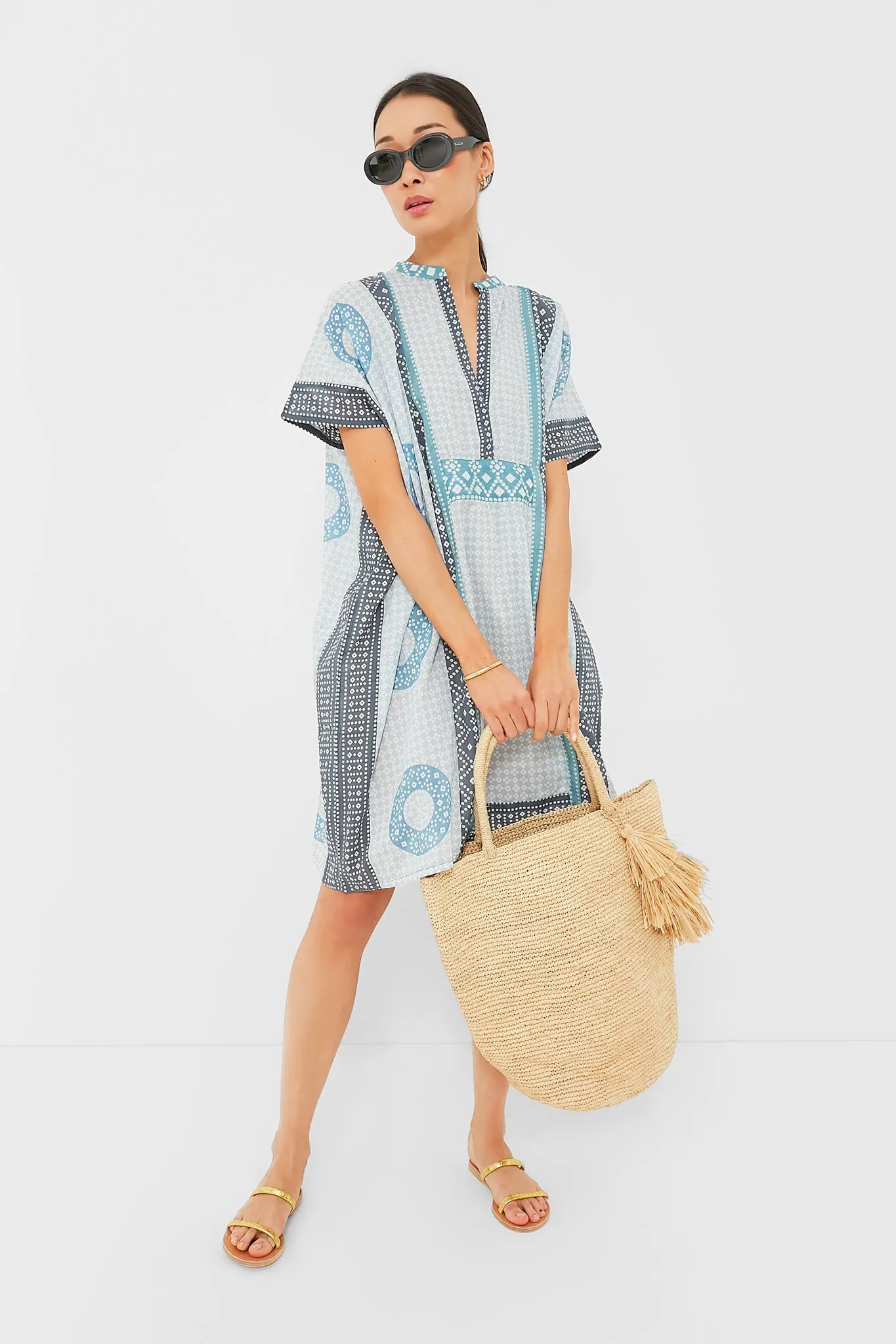 Cerulean Emerson Short Caftan