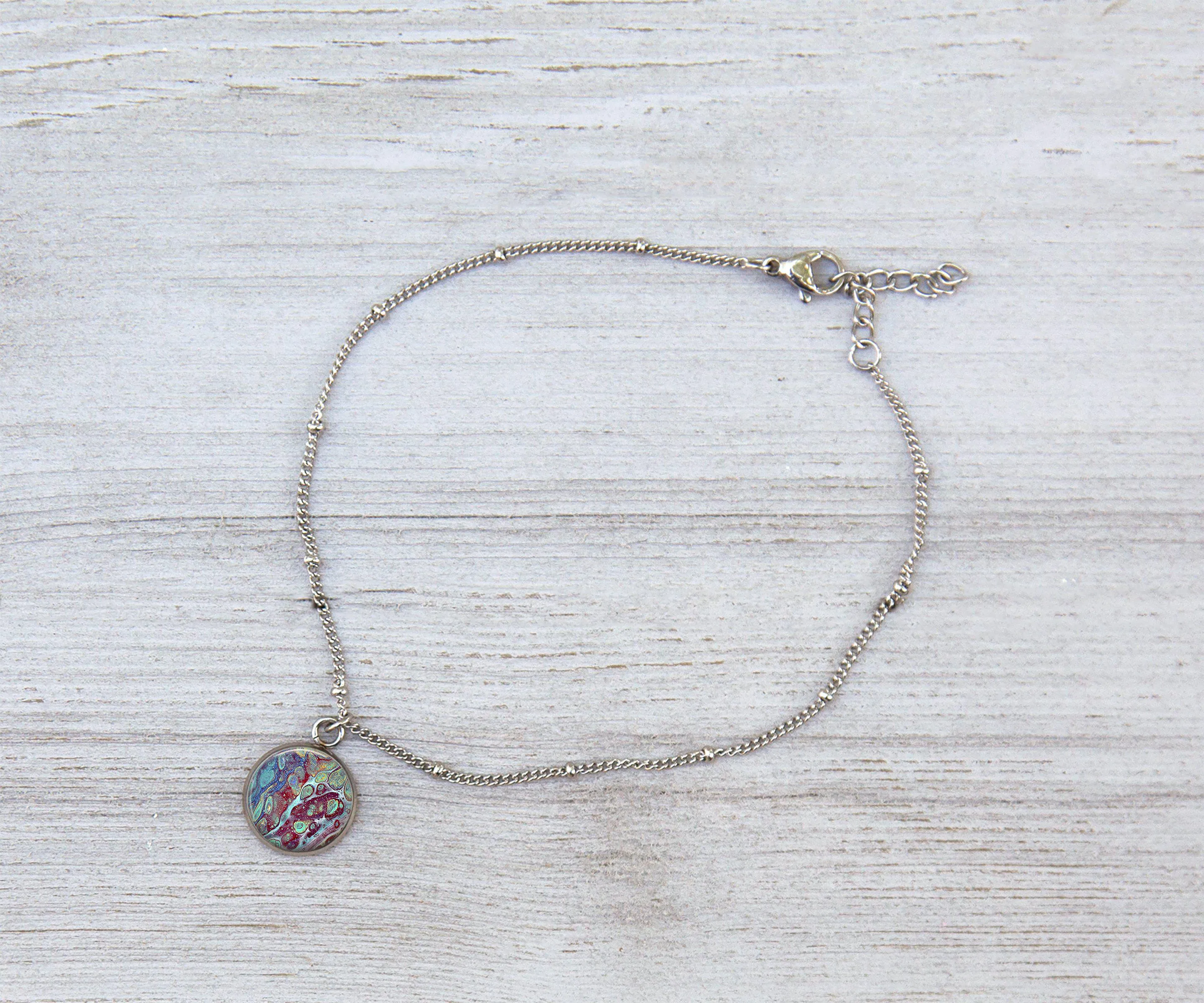 Coral Reef Anklet | Beach Jewelry | Handmade