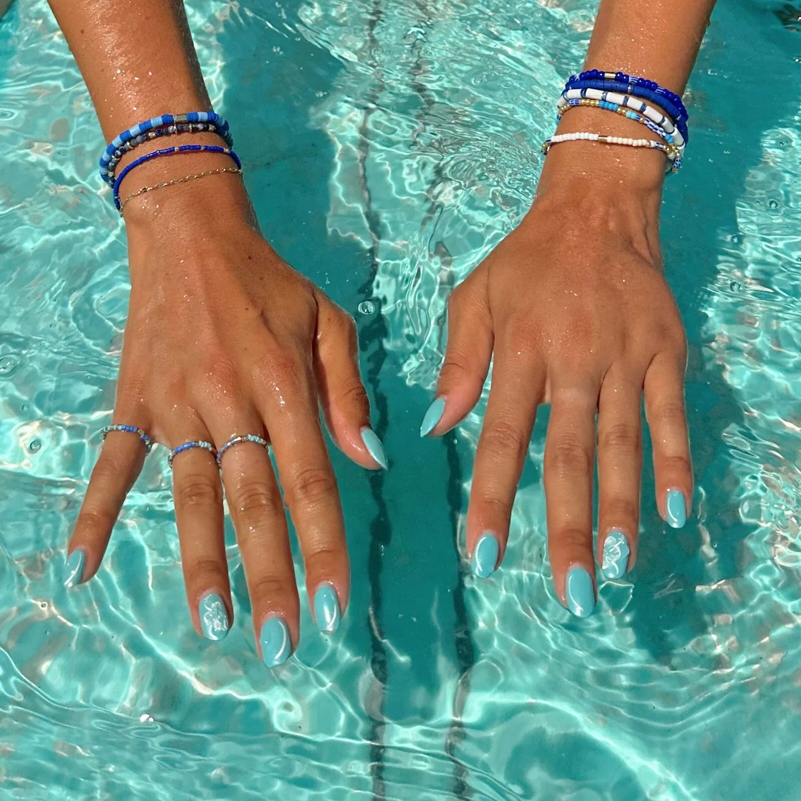 Dainty Surfrider Double Layer Bracelet