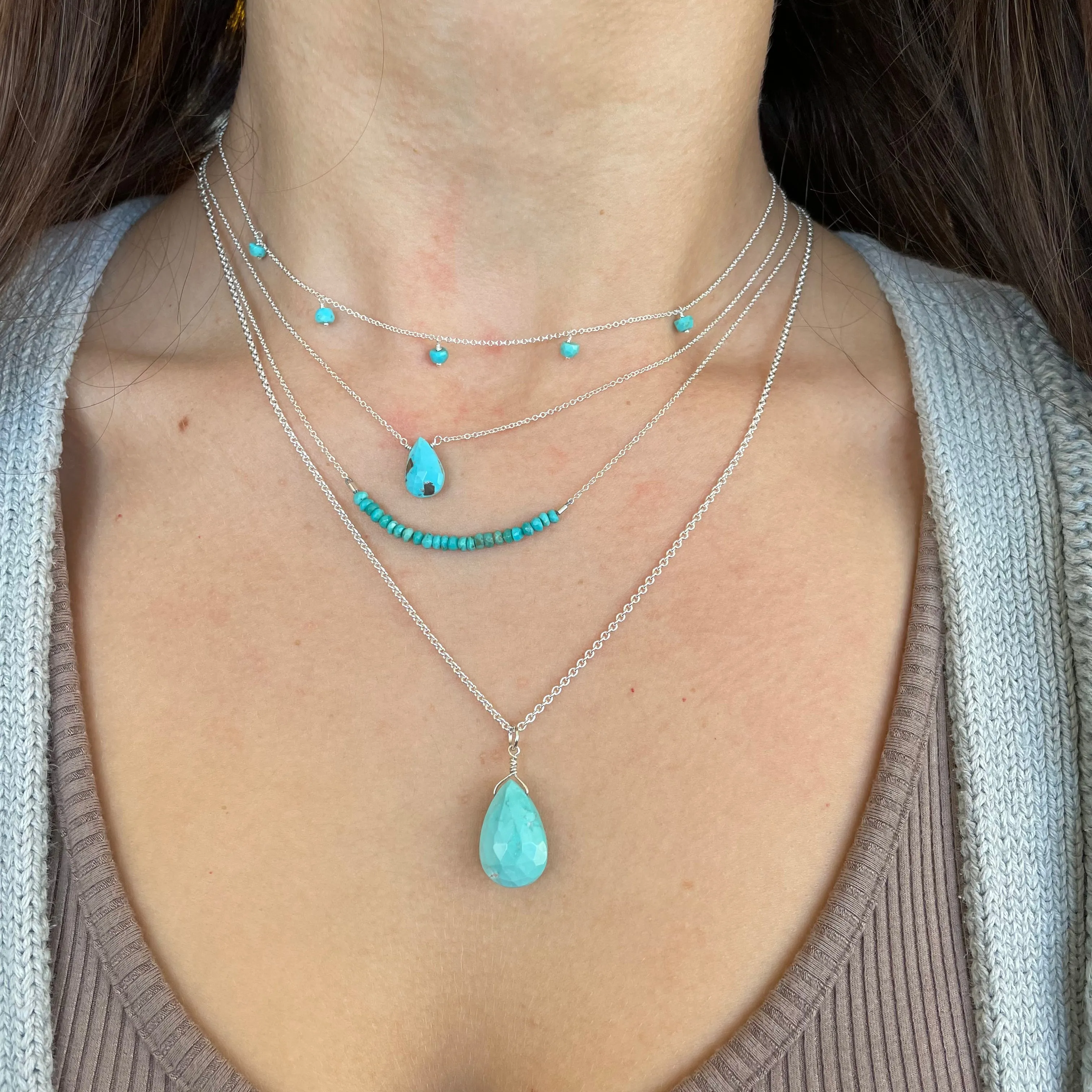 December Birthstone Necklaces