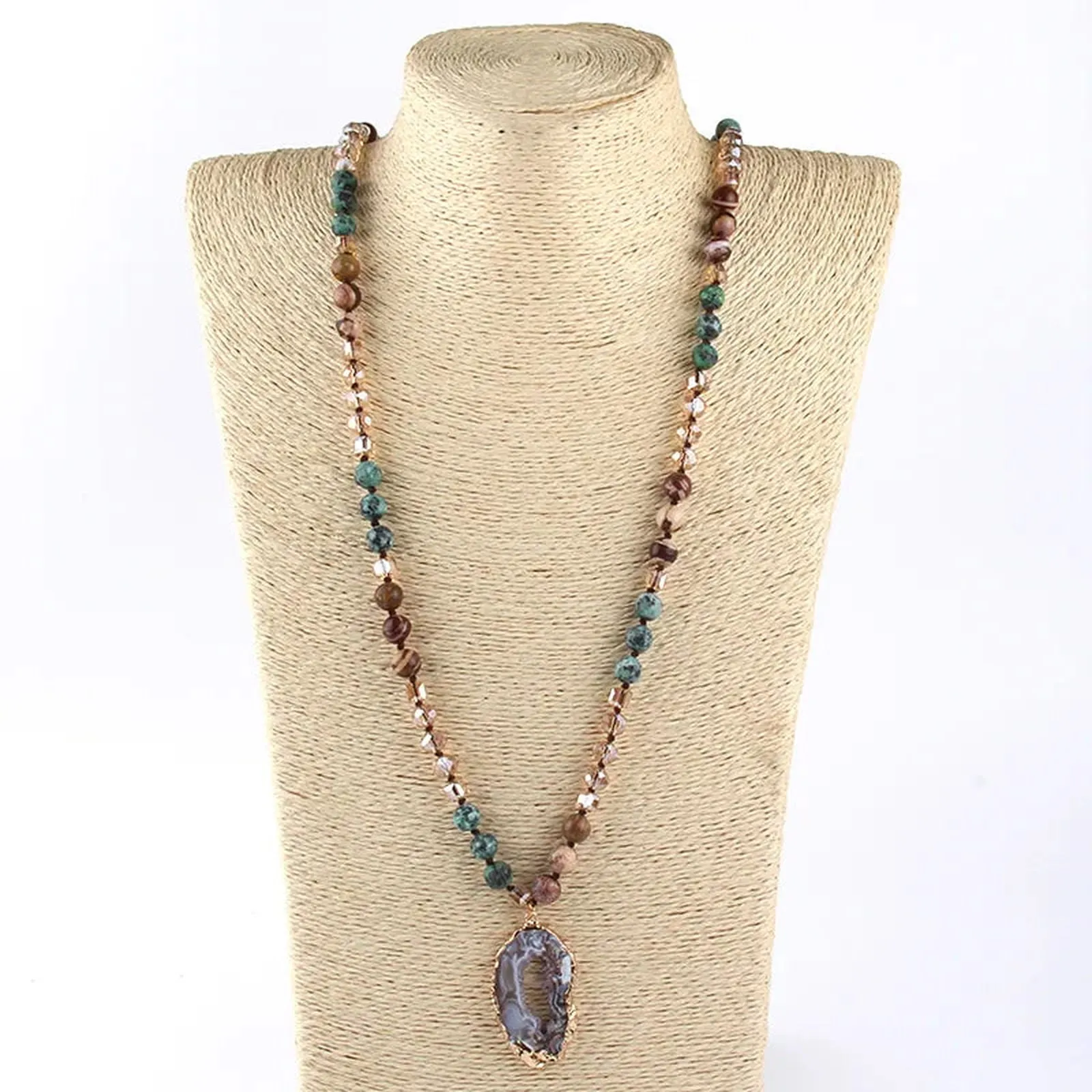 Druze Stone Necklaces collection