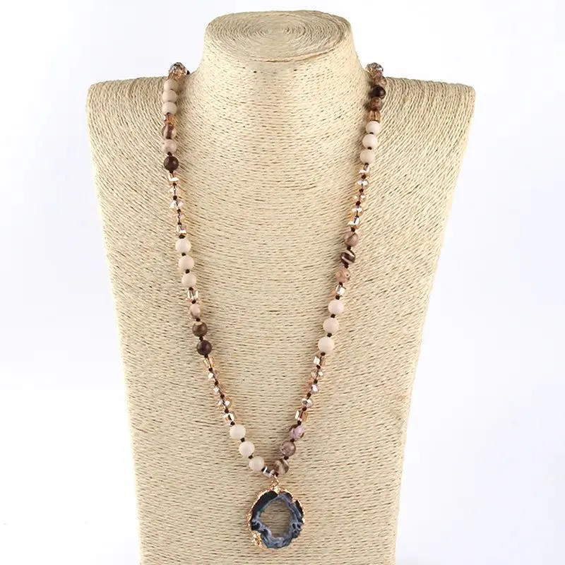 Druze Stone Necklaces collection