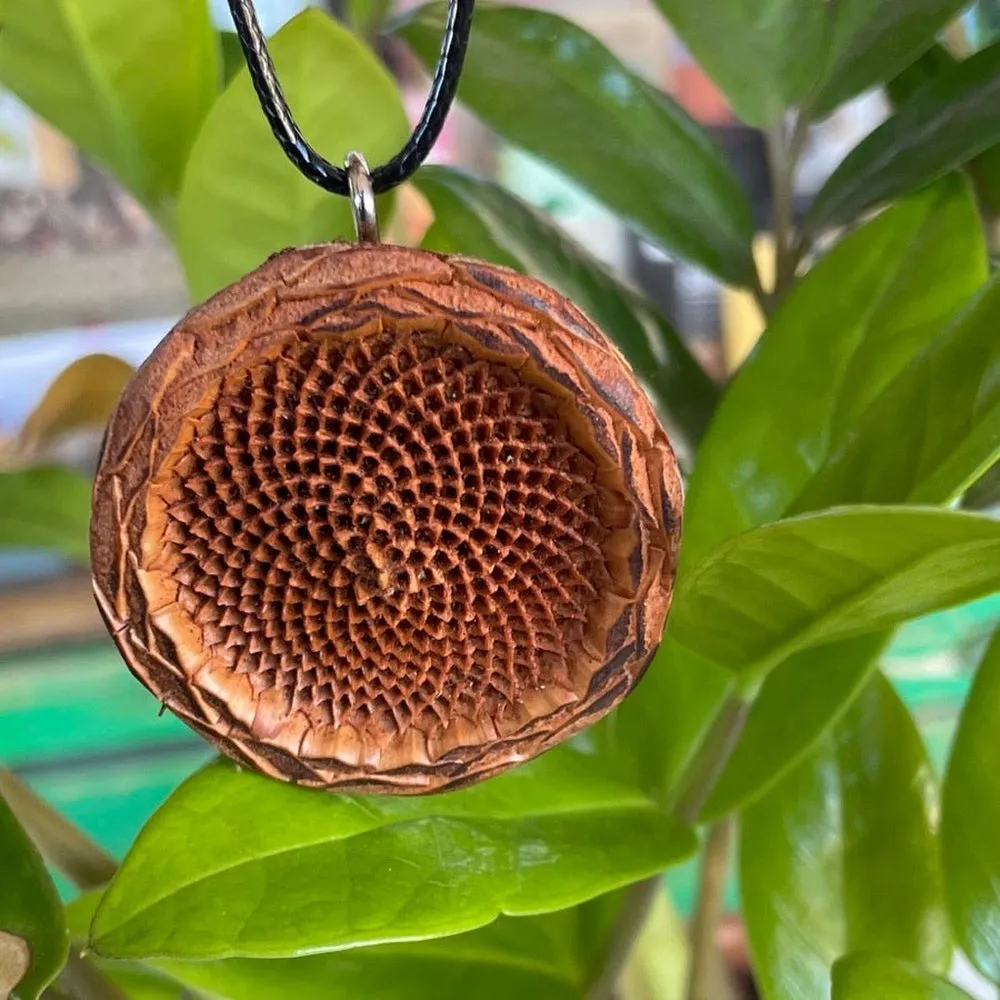 Foraged Seedpod Necklaces, Handmade by Jim