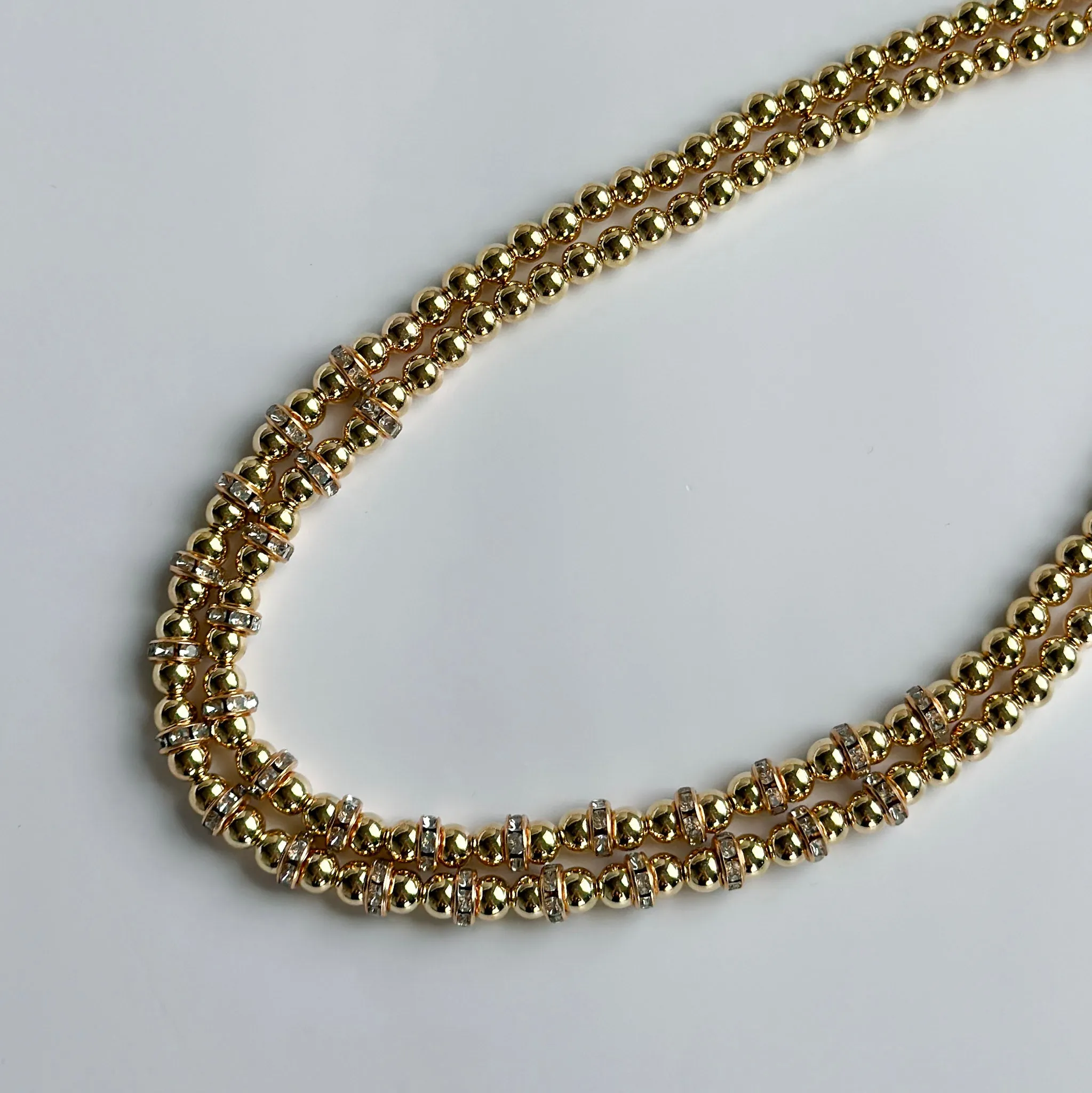 Gold Ball Necklace