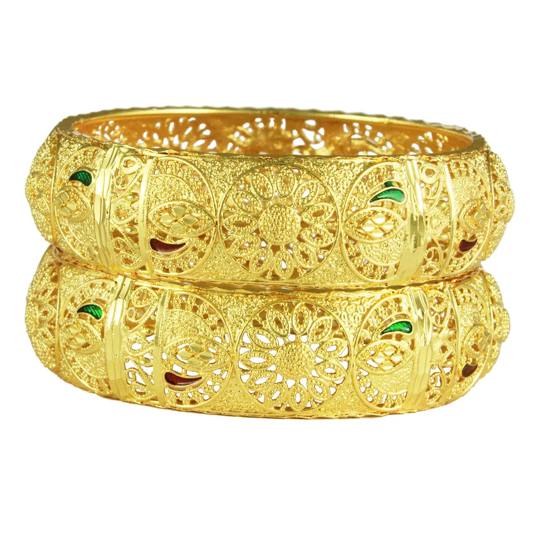 Gold Forming Bangles