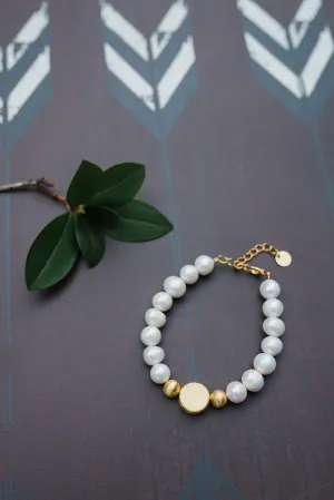 Gold Vermeil Pearl Bracelet