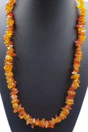 Gorgeous Natural AMBER Strand Necklace