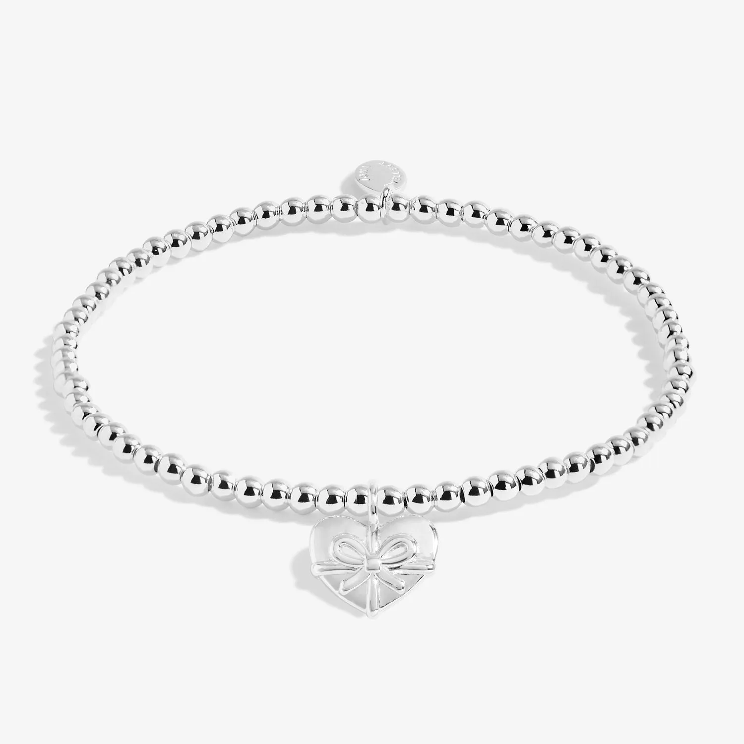 Joma Jewellery Silver Plated A Little 'Happy Chirstmas' Children's Bracelet