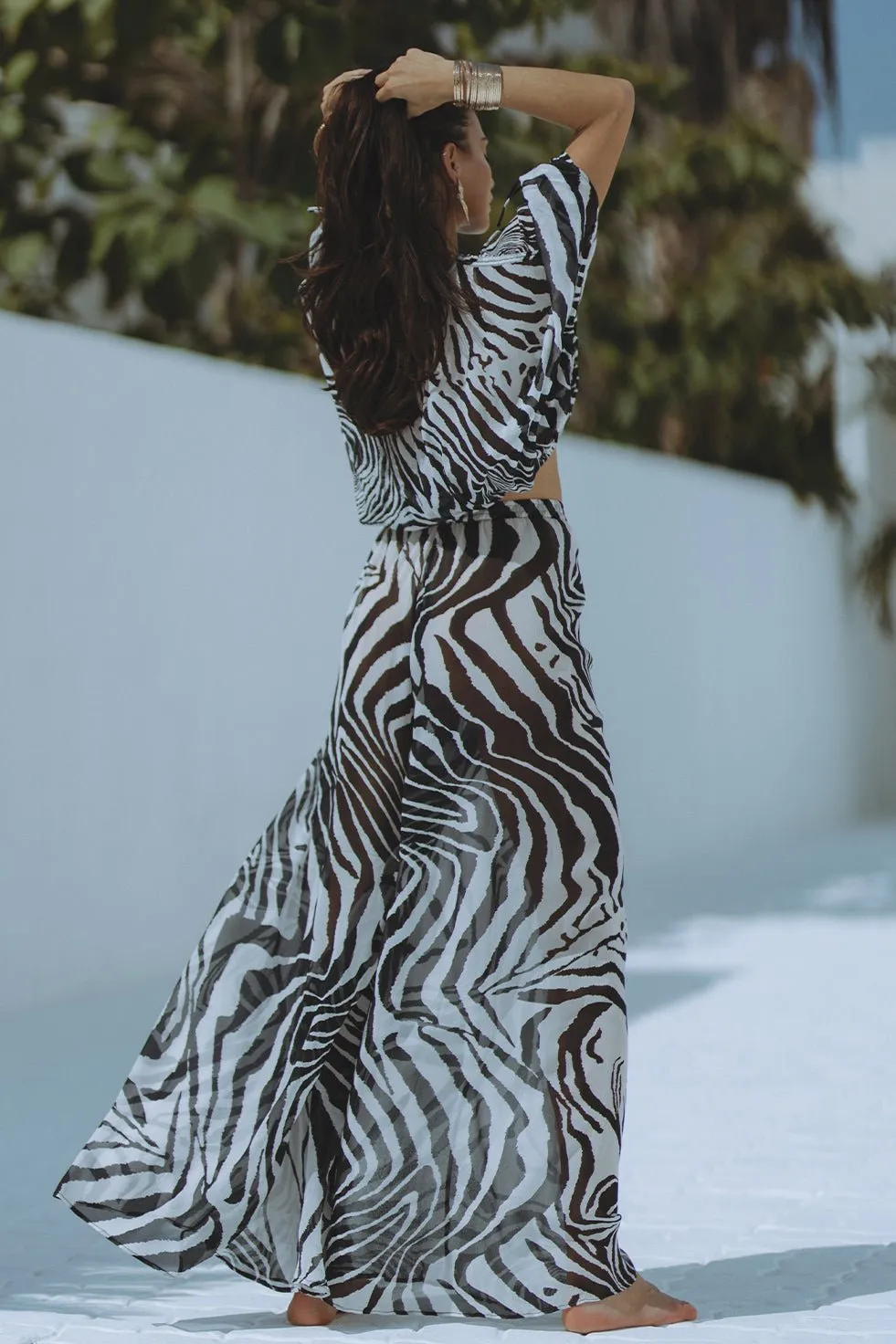 KORNIKA TOP - ZEBRA