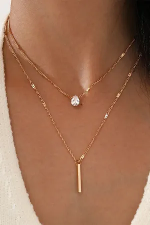 Layered Pendent Necklace