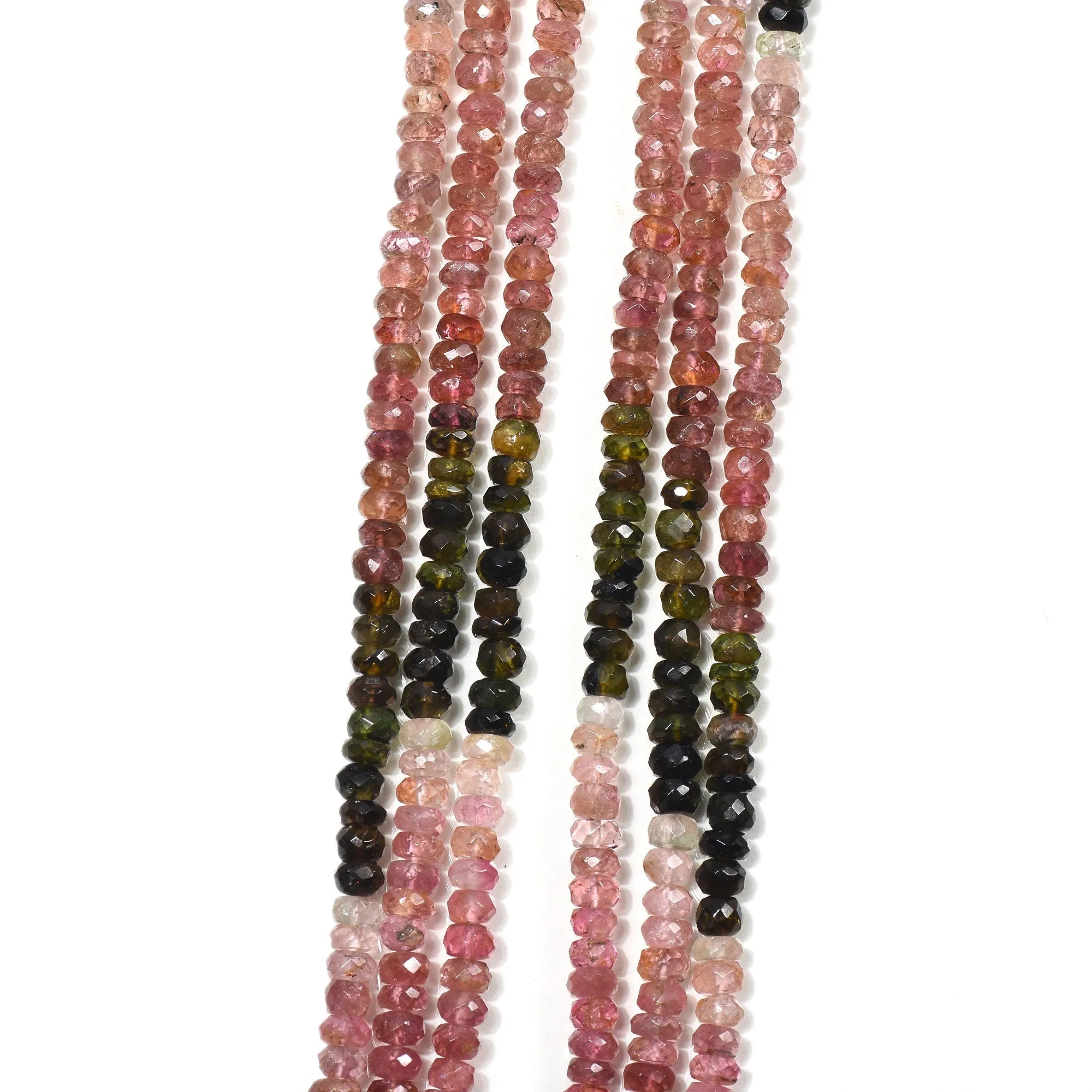 Layering Tourmaline Beaded Necklace