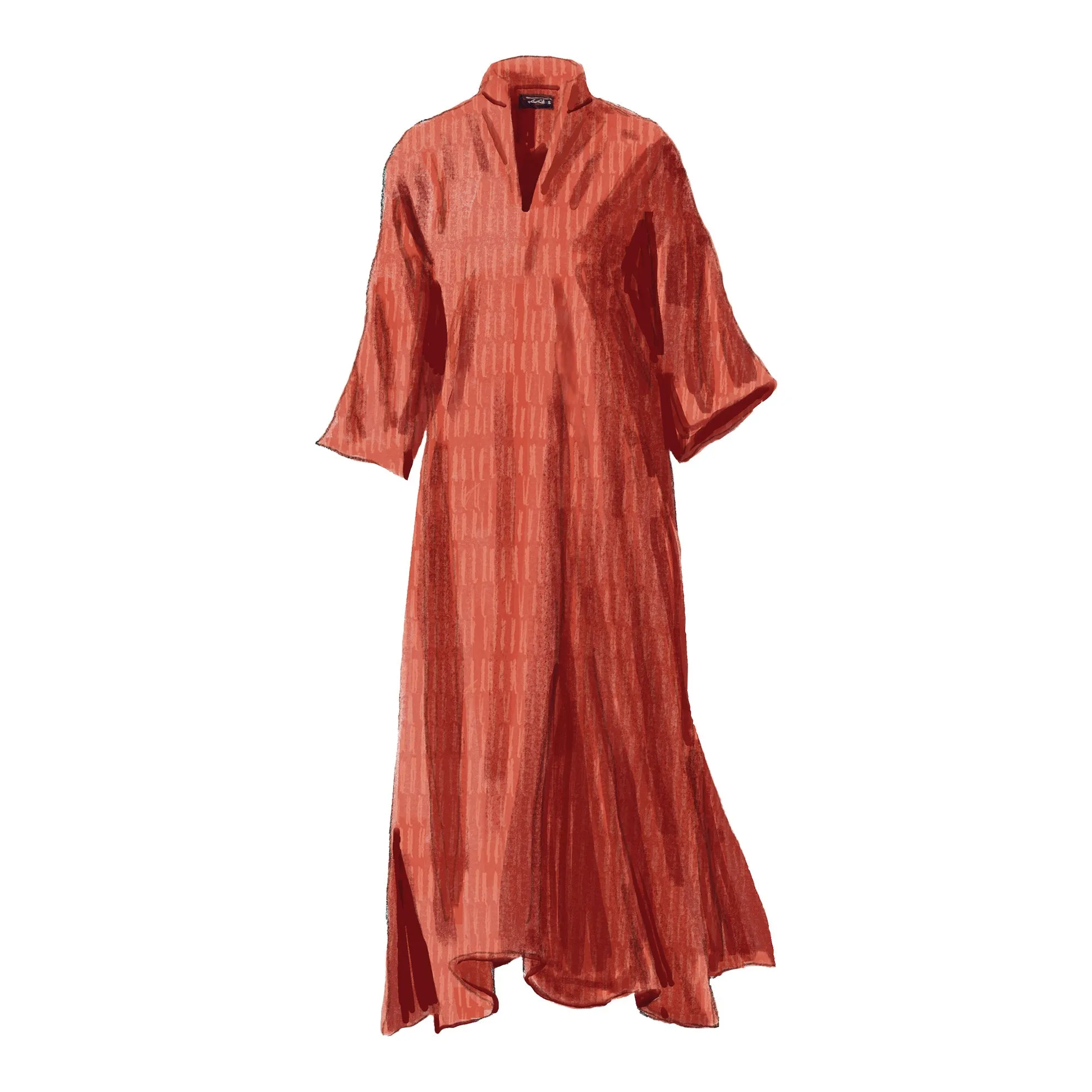 Marrakech Silk Cotton Caftan