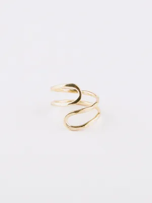 Meander Ring - Gold