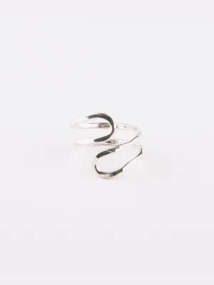 Meander Ring - Silver