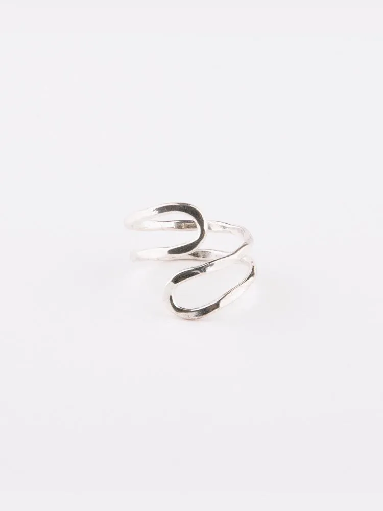 Meander Ring - Silver