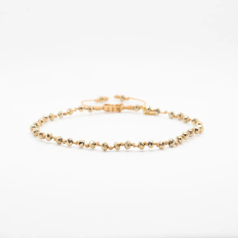 Metallic Gold Anklet