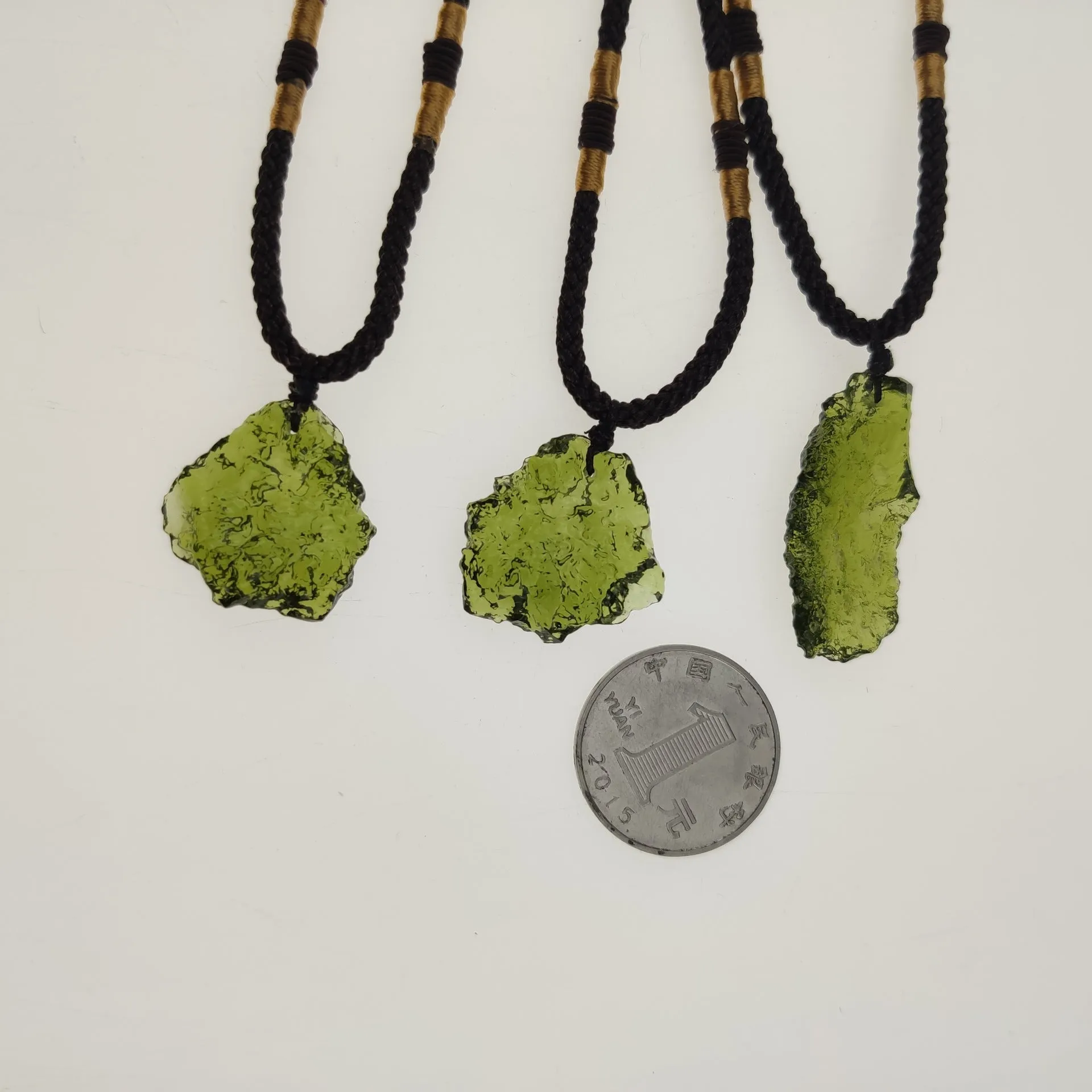 Moldavite pendant