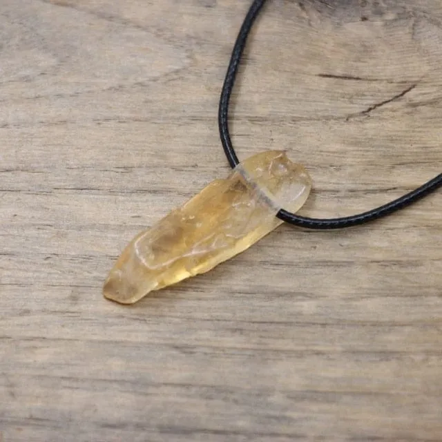 Natural Crystals Pendent Necklaces