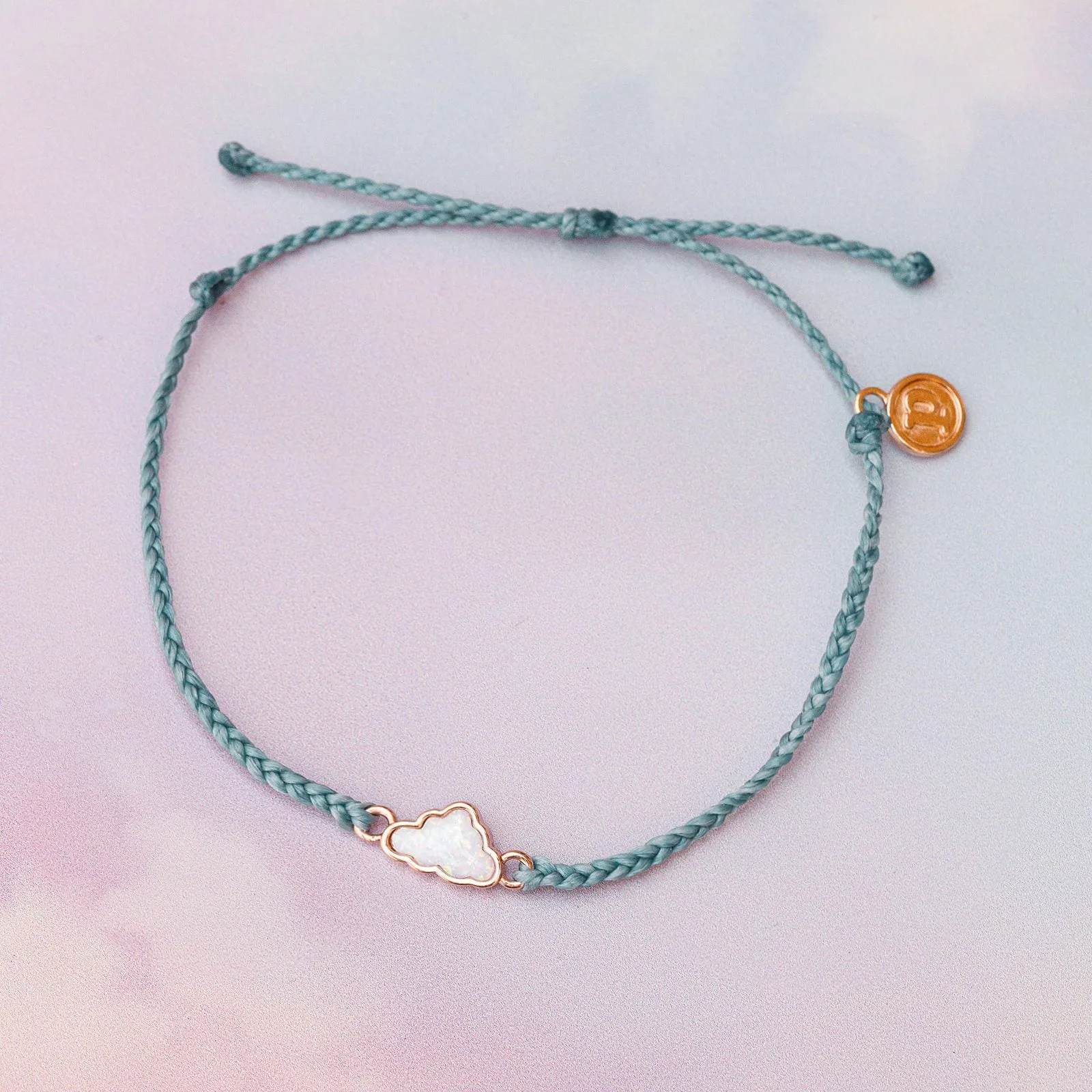 Opal Cloud Charm Bracelet