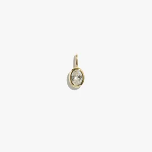 Oval Bezel Pendant - (Single)