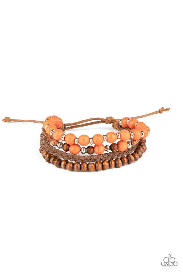 Paparazzi Bracelet ~ Renewable Energy - Orange