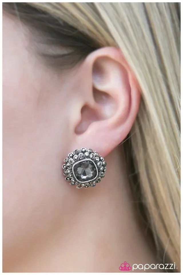 Paparazzi Earring ~ Victory Is Mine - Silver