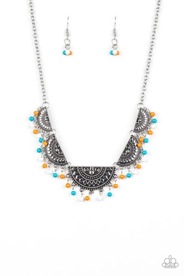 Paparazzi Necklace ~ Boho Baby - Multi