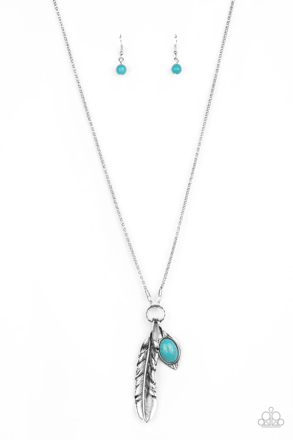 Paparazzi Necklace ~ Sahara Quest - Blue