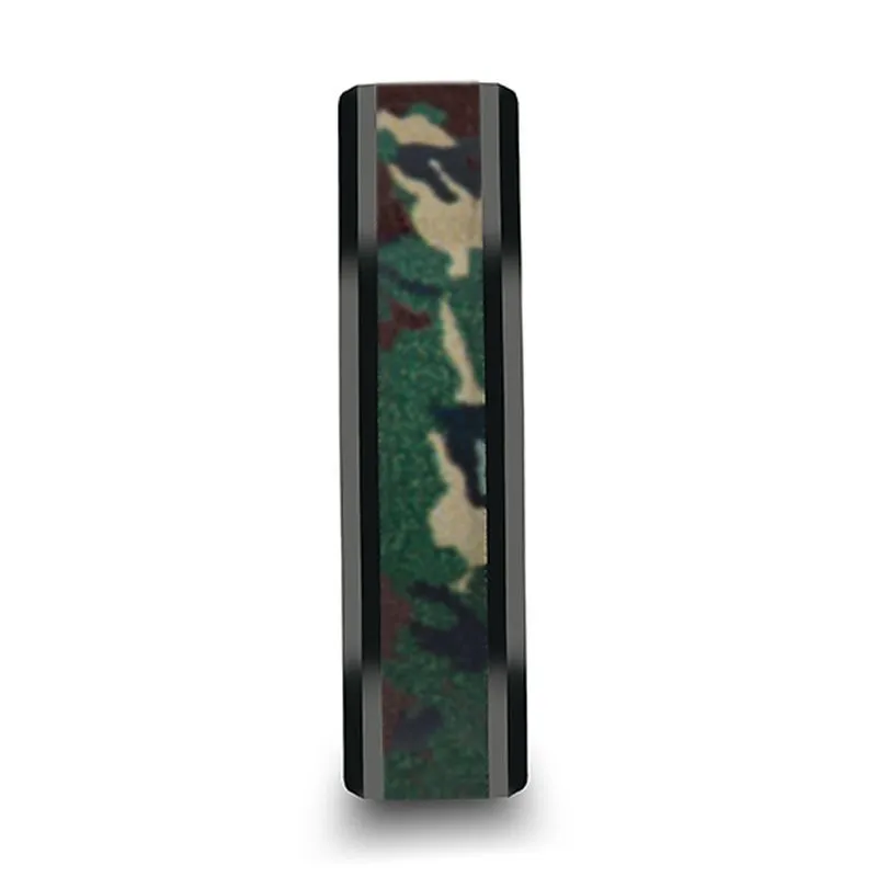 RANGER | Ceramic Ring Real Military Style Jungle Camo