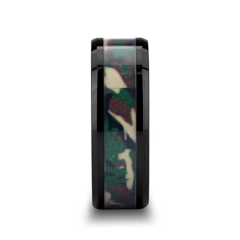 RANGER | Ceramic Ring Real Military Style Jungle Camo