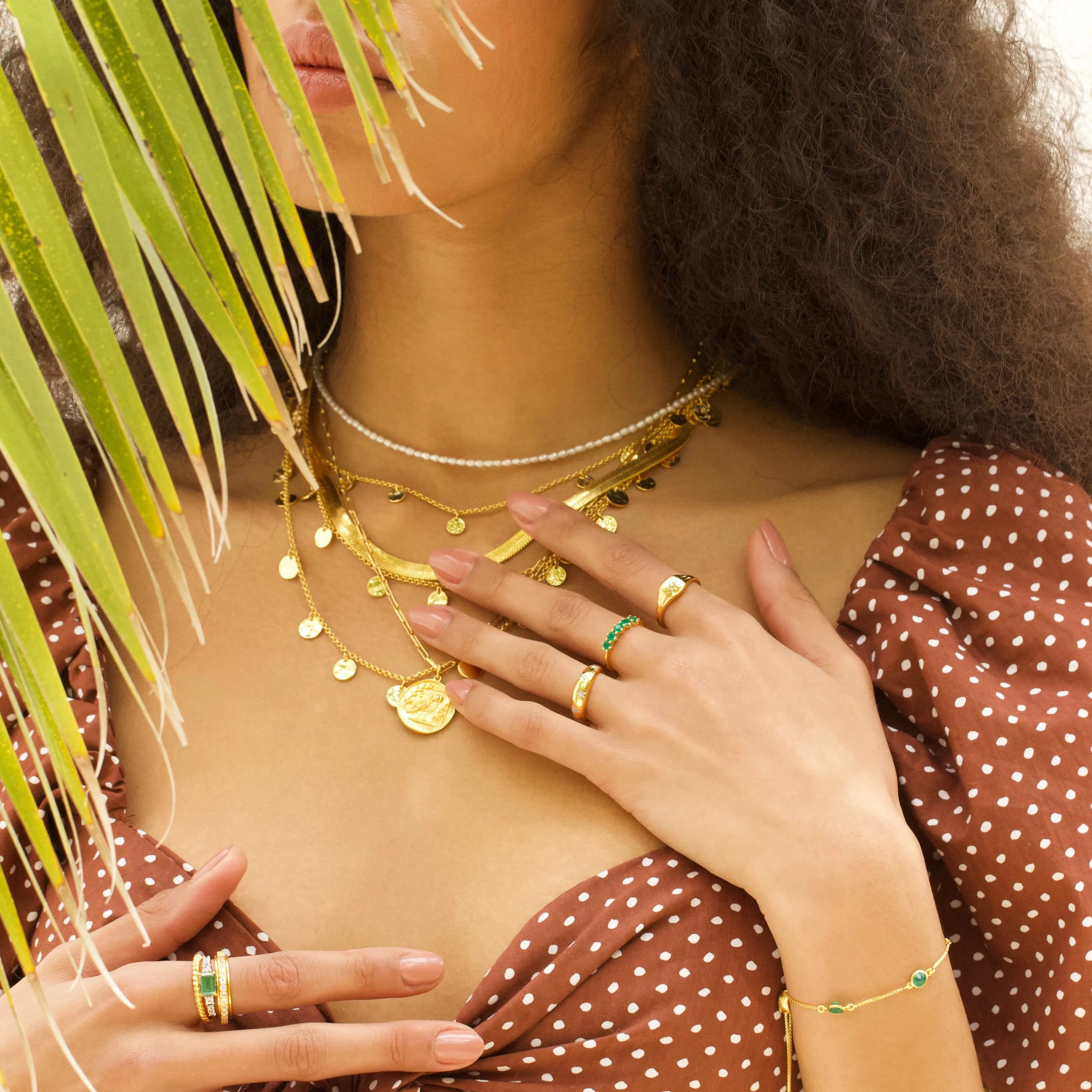 Rice Pearl Beaded Necklace