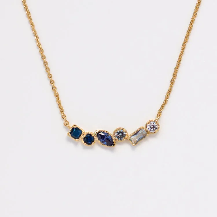 Shades of You Ombre Birthstone Necklace