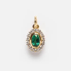 Solid Gold 2024 May Capsule Classic Emerald Charm