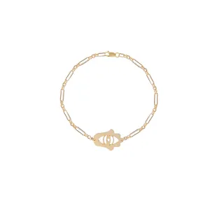 Steph Hamsa | Evil Eye Bracelet | Anklet