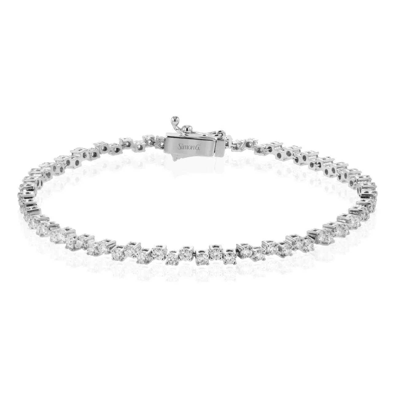 Tennis Bracelet in 18k Gold with Diamonds