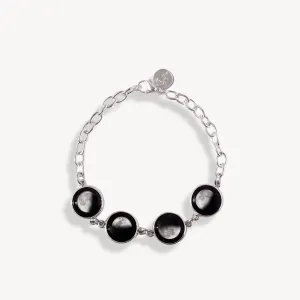 Tetrad Moon Charm Bracelet