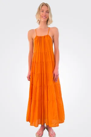 Tiered String Tank Dress - Mango