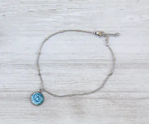 Wave Anklet | Handmade Beach Jewelry